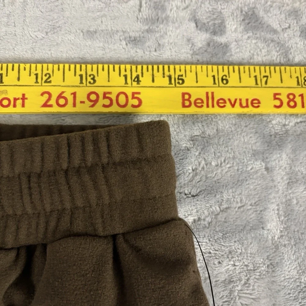 Volcom Men's Medium 32/34 Drawstring Fleece Loungewear Pants Brown NWT